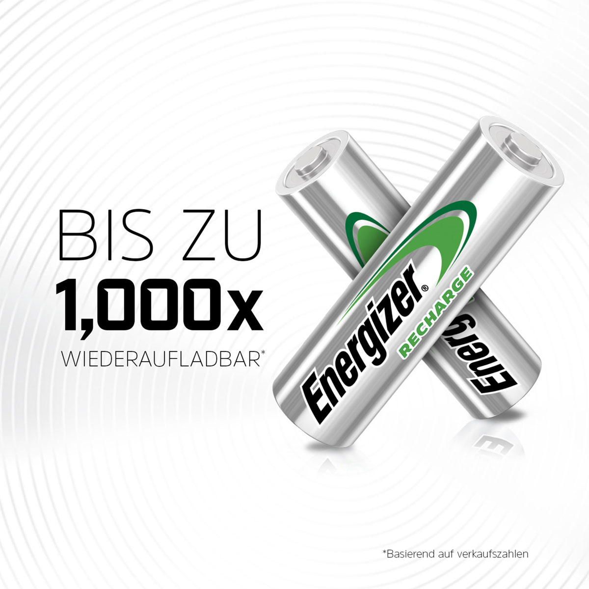 Energizer Mignon AA-Batterien Universal 1.300 mAh wiederaufladbar 4 Stück Bild 4