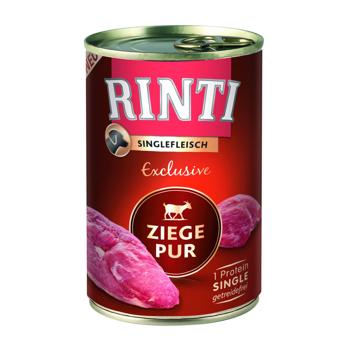 Rinti Dose Singlefleisch Exclusive Ziege Pur 400g
