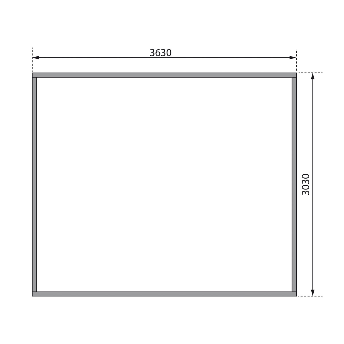 Karibu  Blockbohlenhaus Radeburg 2 naturbelassen Bild 8