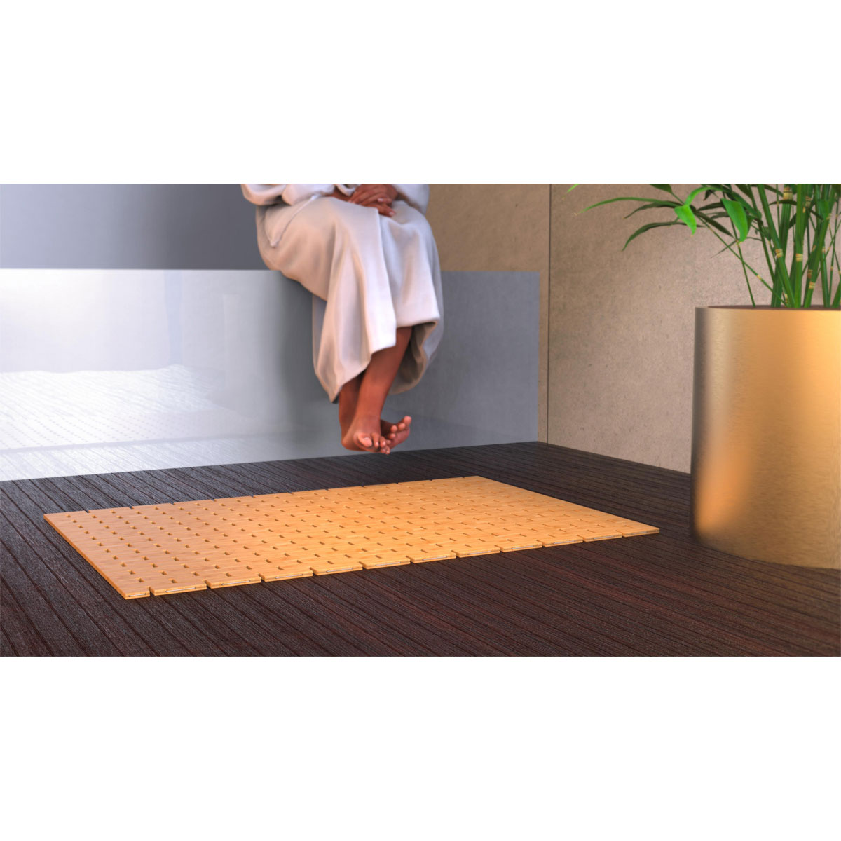 Schütte Bambus Badvorleger 500 x 700 mm Bild 5