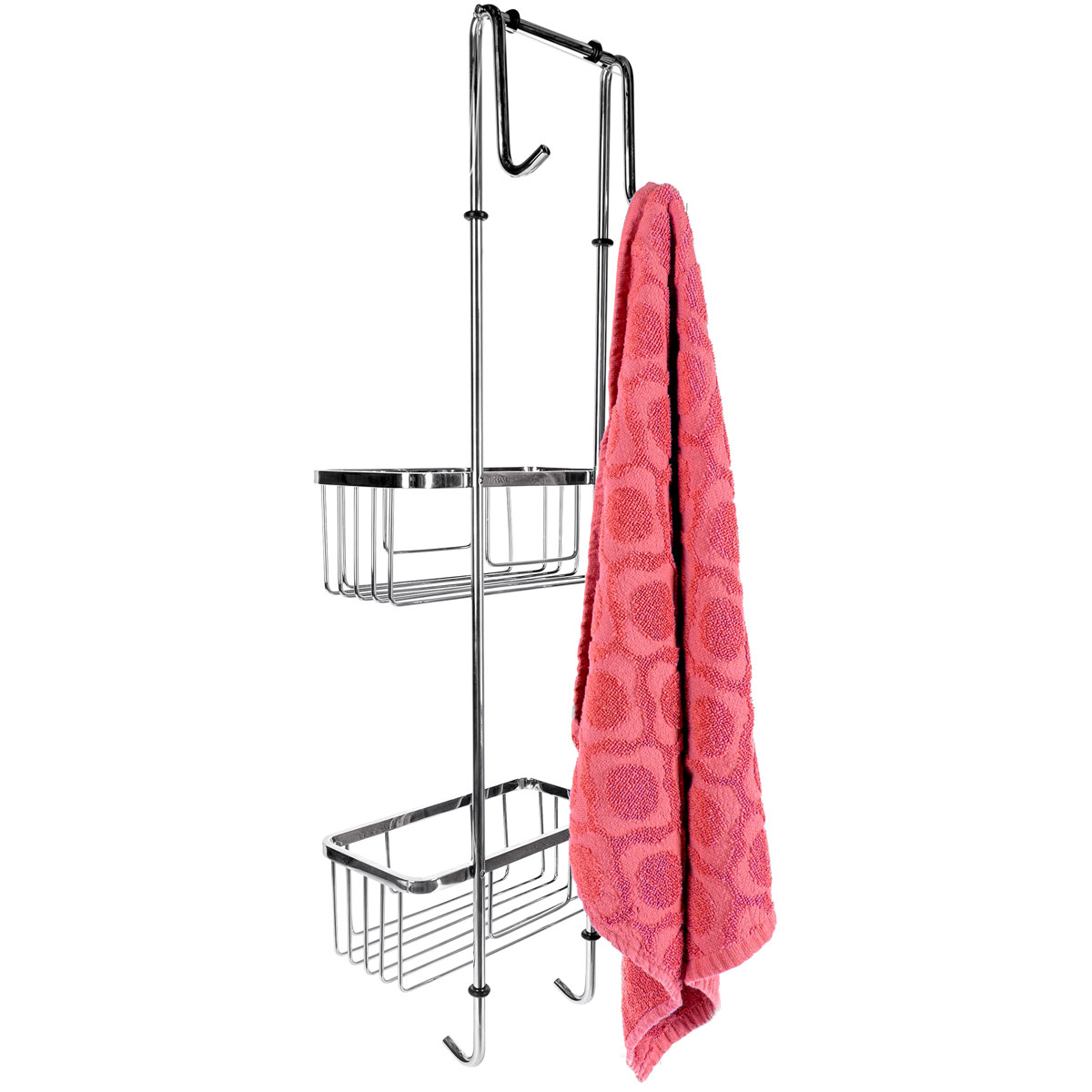 Schulte Duschablage zum Hängen mit zwei Etagen chromoptik Bild 7