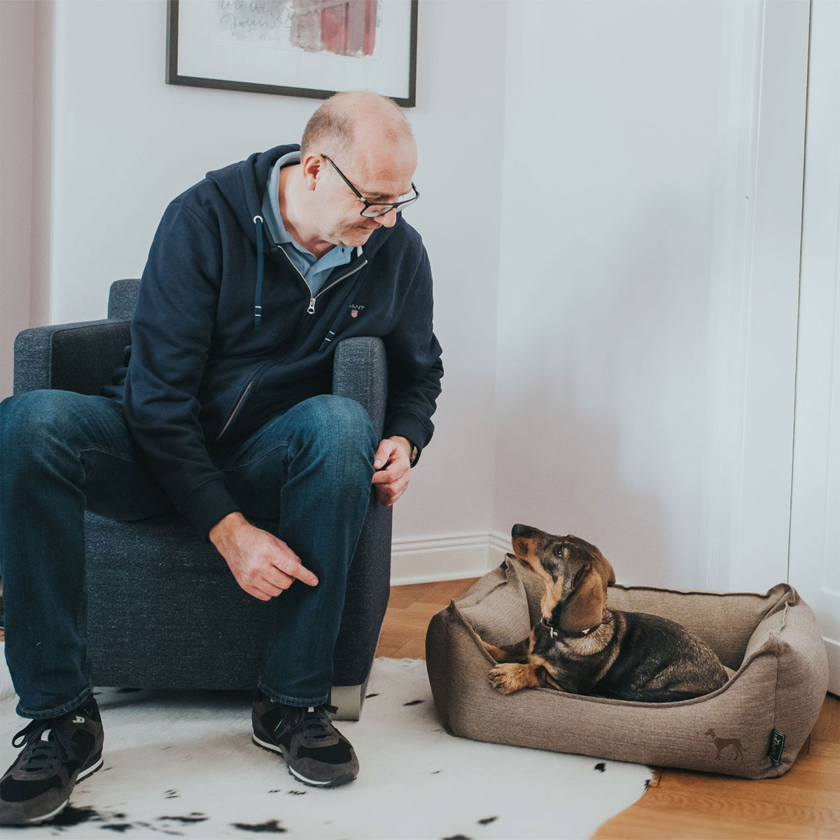 Hunter  Dog Hundesofa Livingston braun S Bild 4