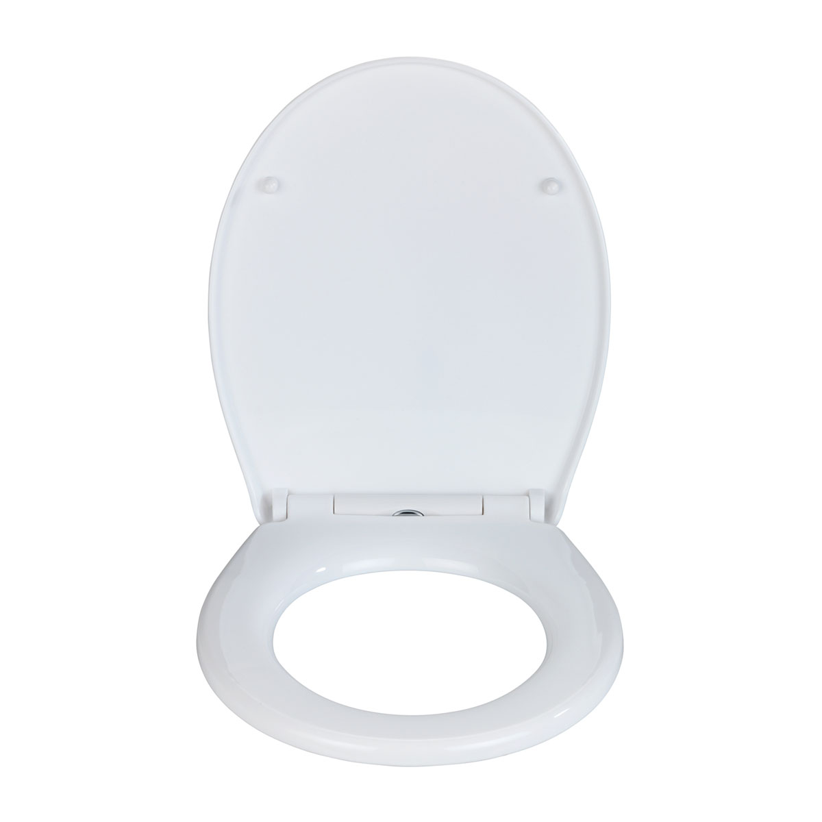 Wenko  Premium WC-Sitz Korfu bis 300 kg belastbar Thermoplast weiß mit Absenkautomatik Bild 3