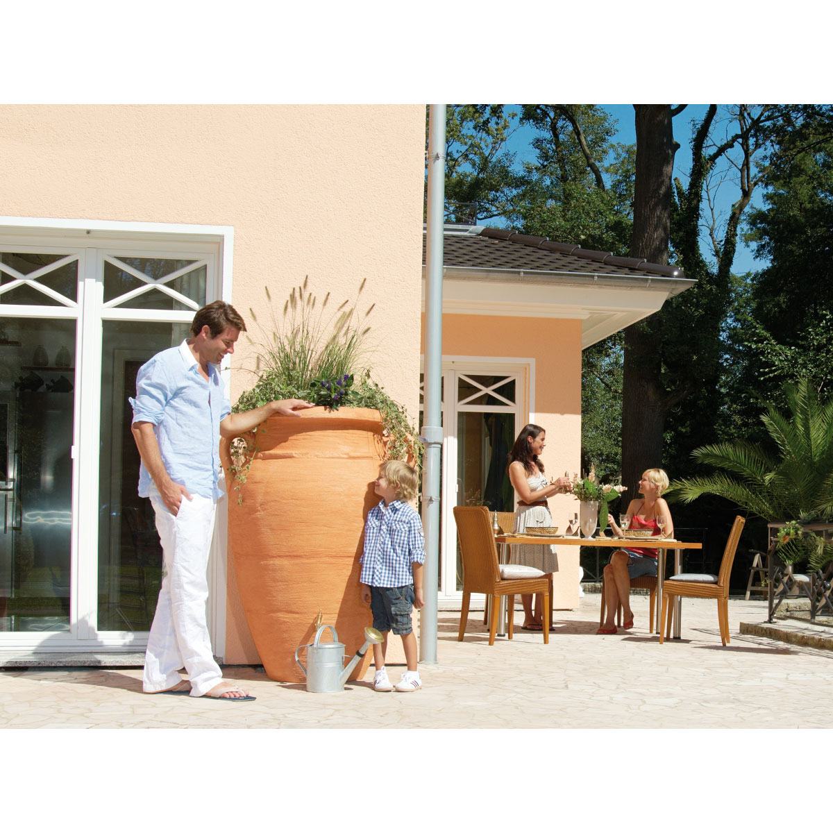 Garantia Wand Amphore Antik terracotta 260 L Bild 2