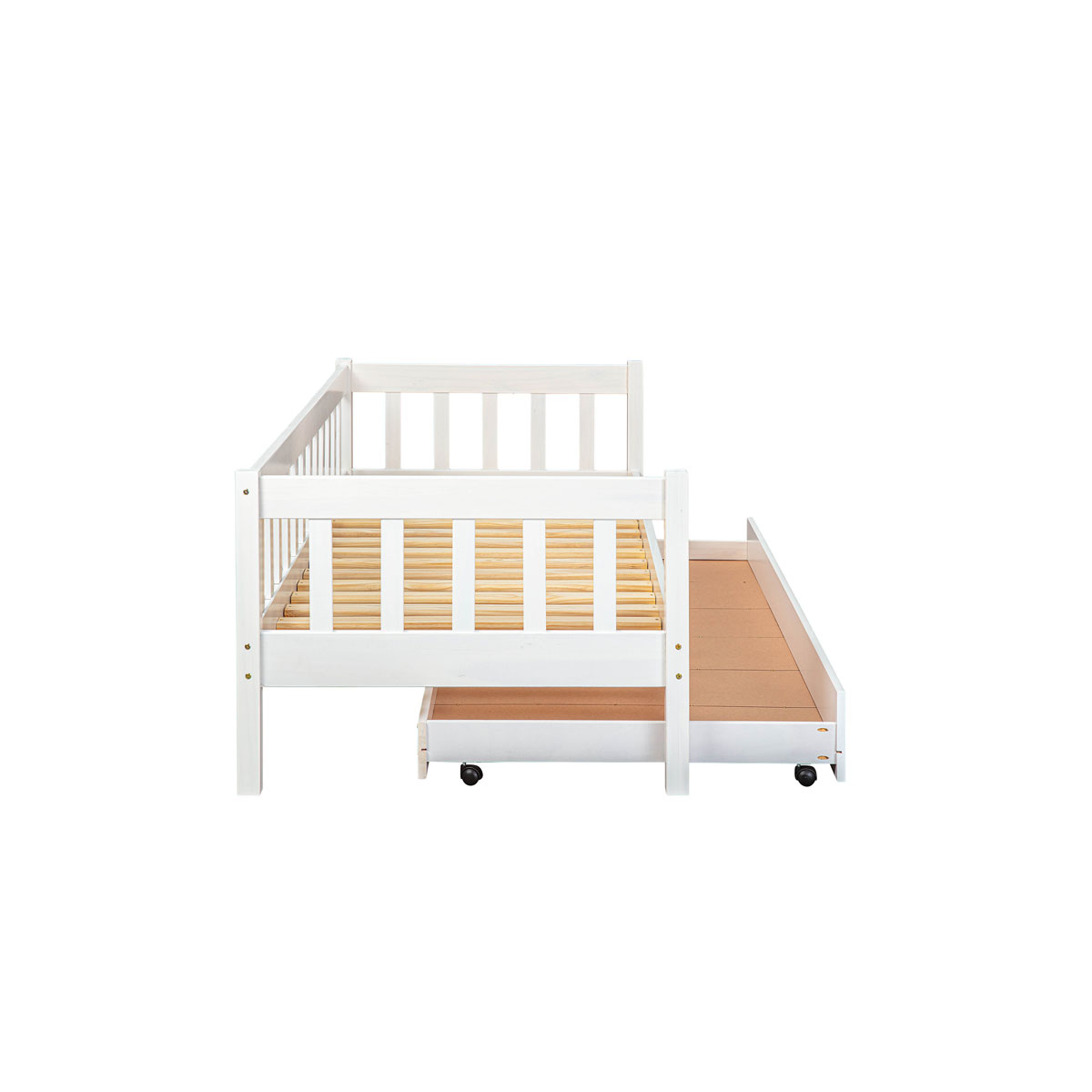 Inter Link Sofabett „Sintro“, mit Lattenrost, 90x200 cm, weiß  Bild 10