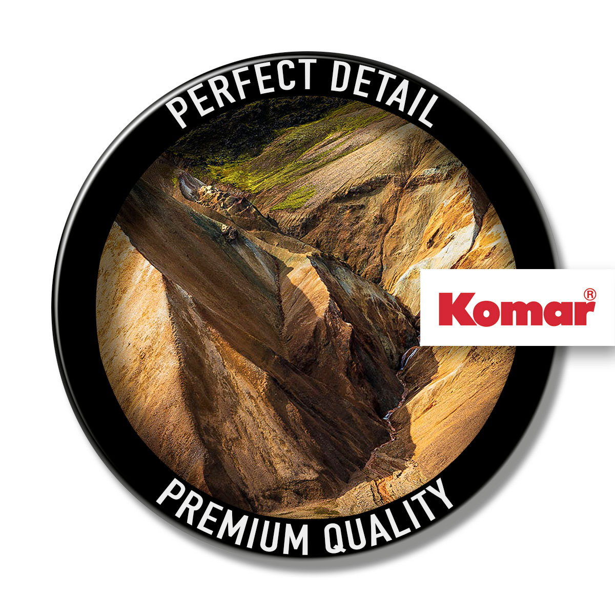 Komar  Vlies Fototapete Shiny Mountains 400x250 cm Bild 5