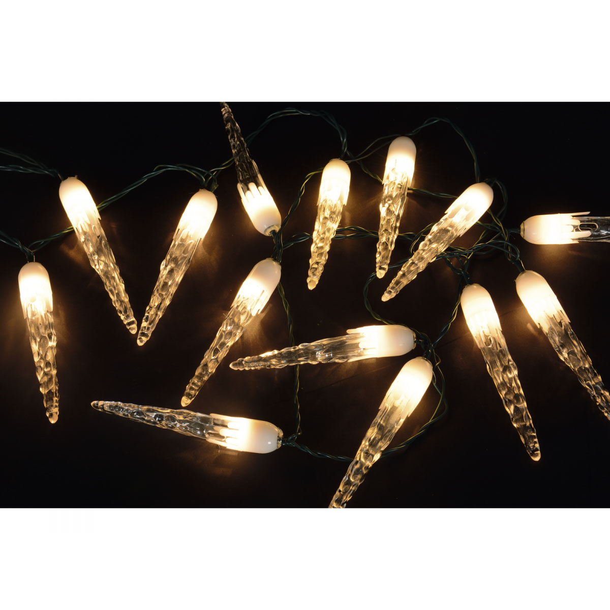Ambientis Lichterkette Eiszapfen 30 warmweiße LED Bild 2