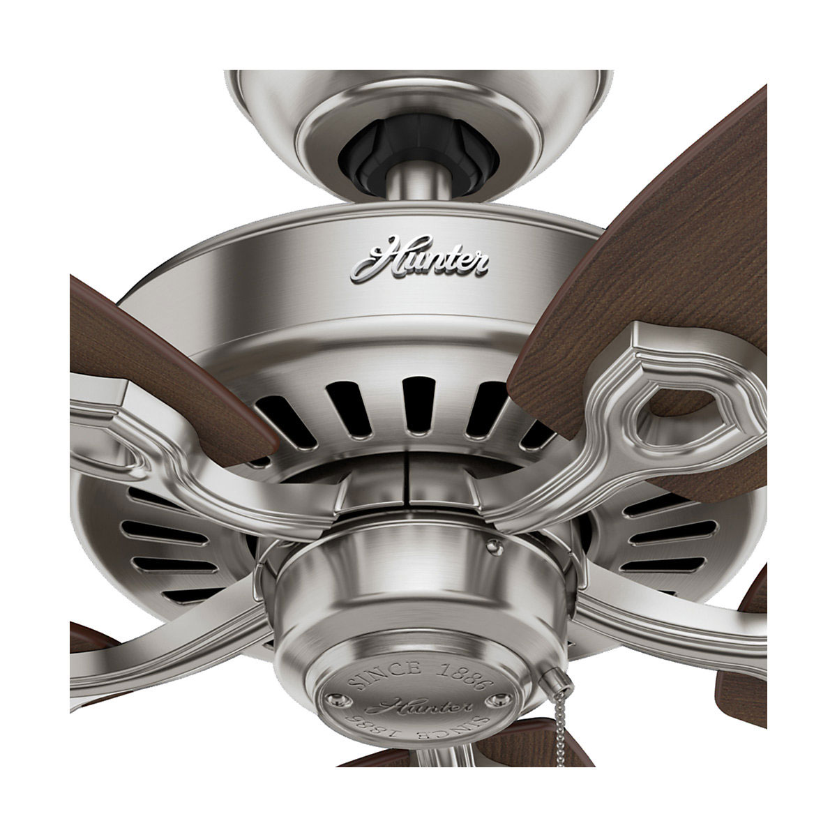 Hunter Fan Hunter Deckenenventilator Builder Elite 132 cm Nickel gebürstet Bild 5