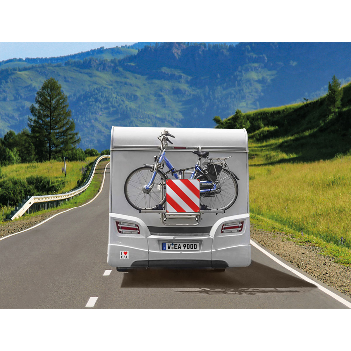 Warntafel 2 in1 fuer Spanien und Italien  Bild 2