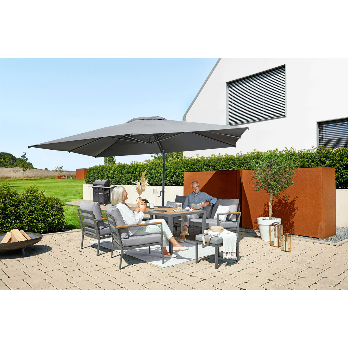 Haveson Lounge-Set Lugano 6 teilig Bild 13