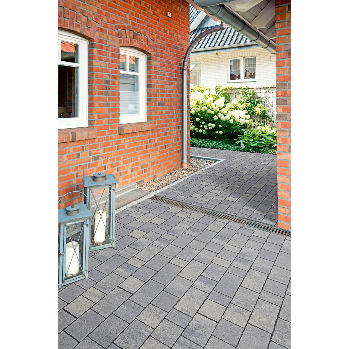 Lusit  Gestaltungspflaster Natura Plano grau-anthrazit-melange Bild 3