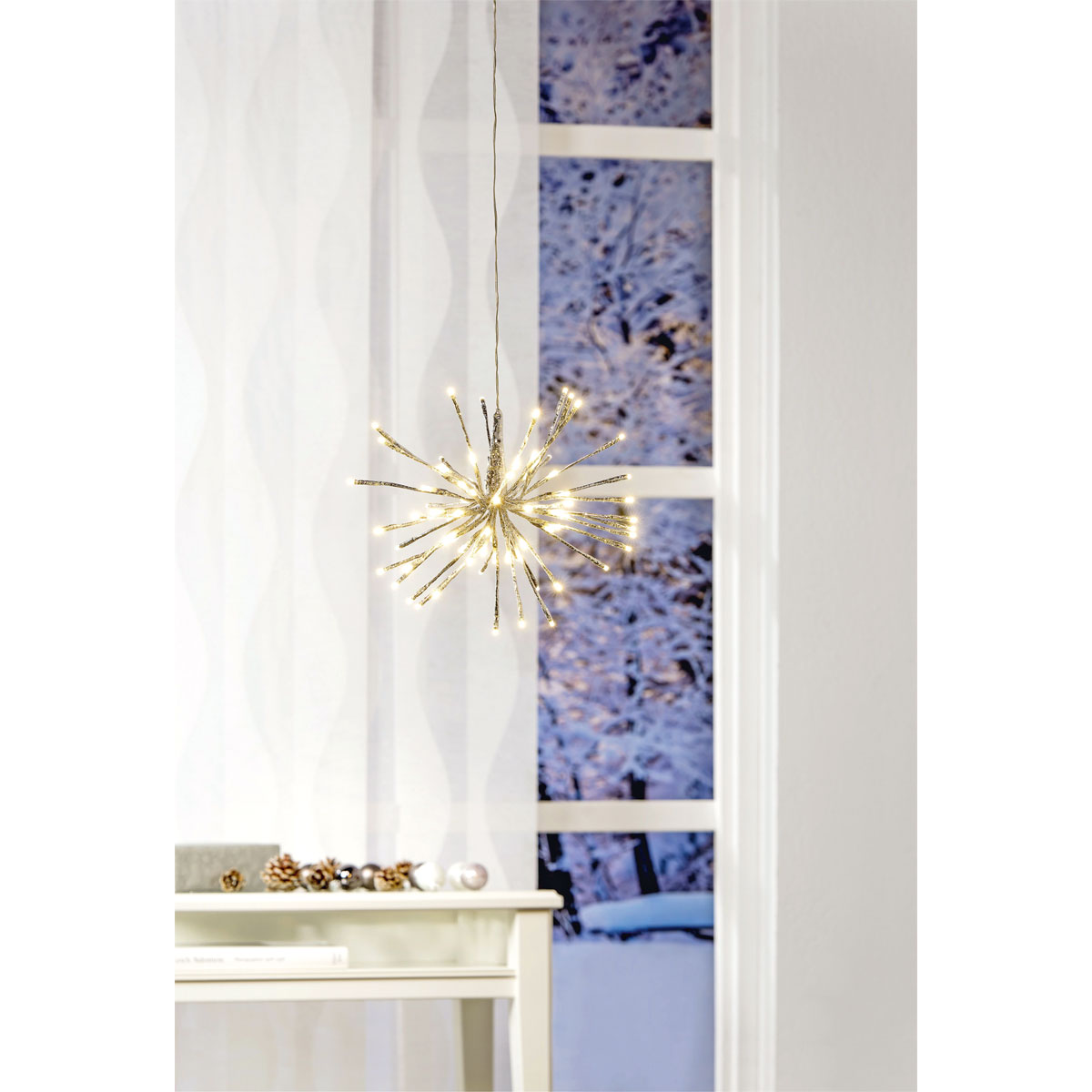 Silberner-LED-Stern Bild 5