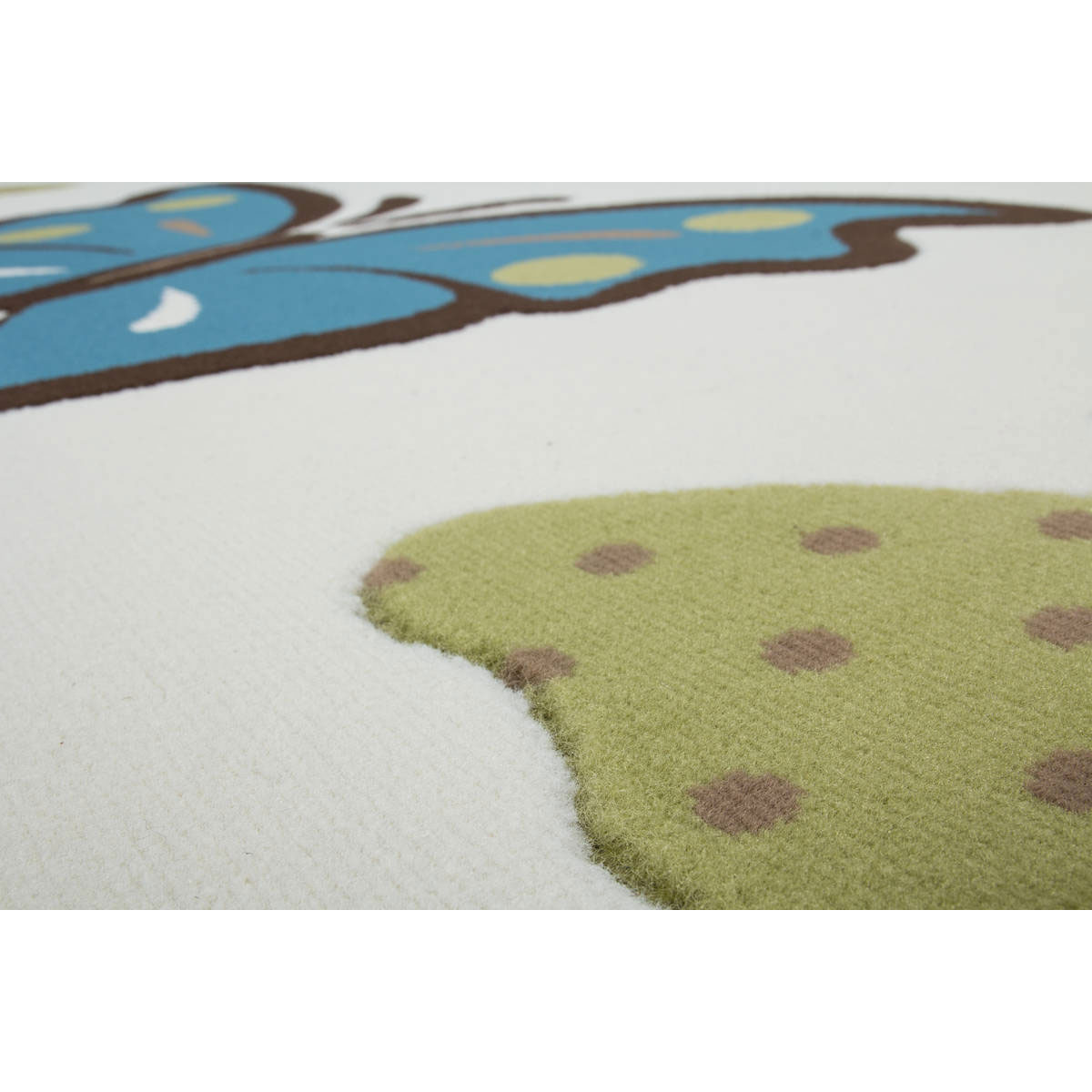 Hochflorteppich „Rabbit Animal 400“, schwarz/weiß Bild 2