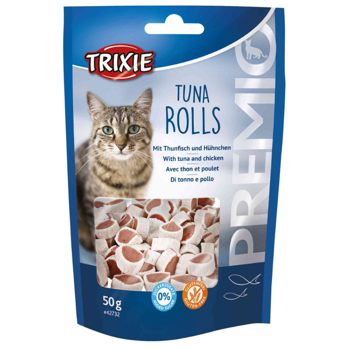 Trix Premio Tuna Rolls 50gohne Zuckerzusatz,glutenfrei