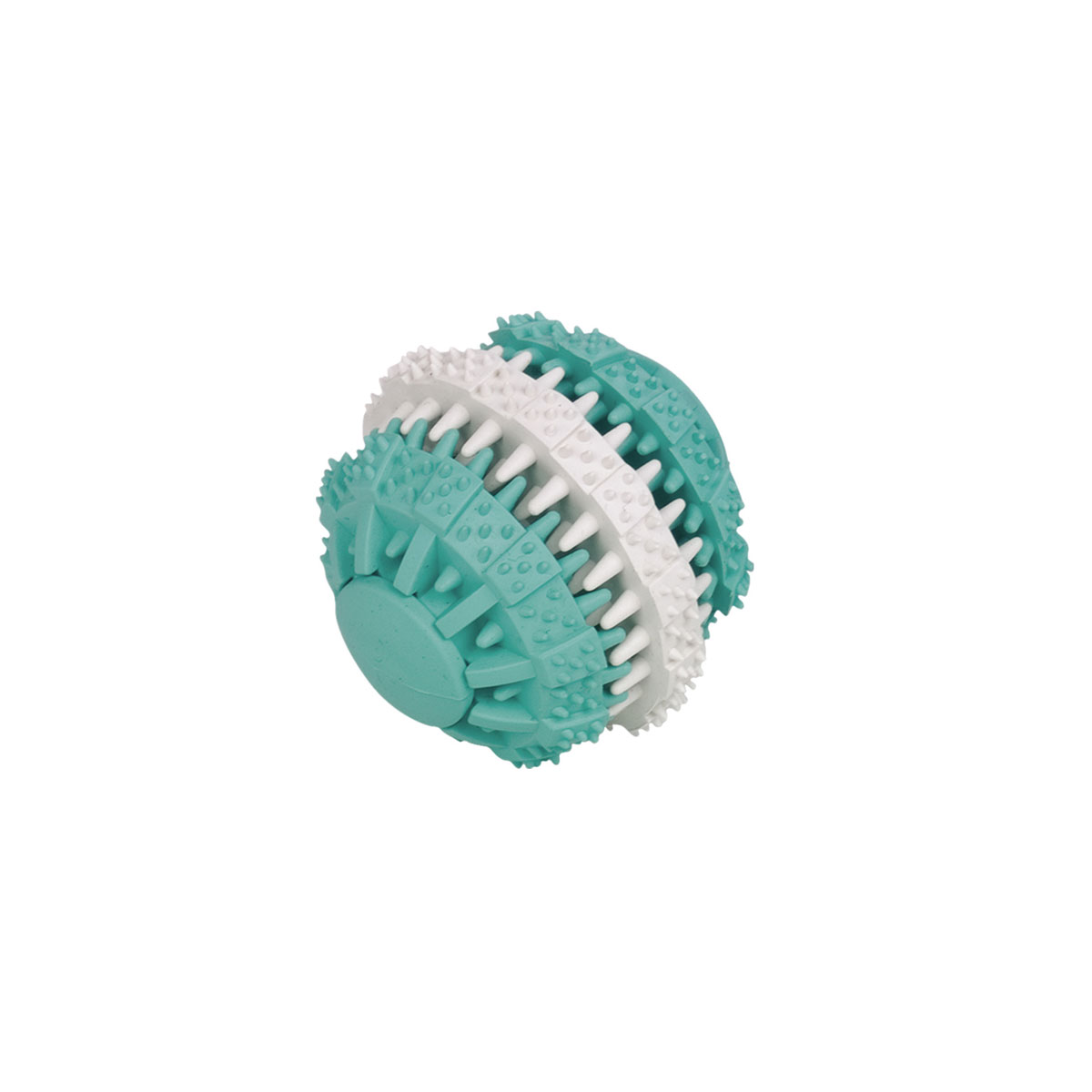Vollgummi Ball DENTAL LINE zweifarbig 6 cm