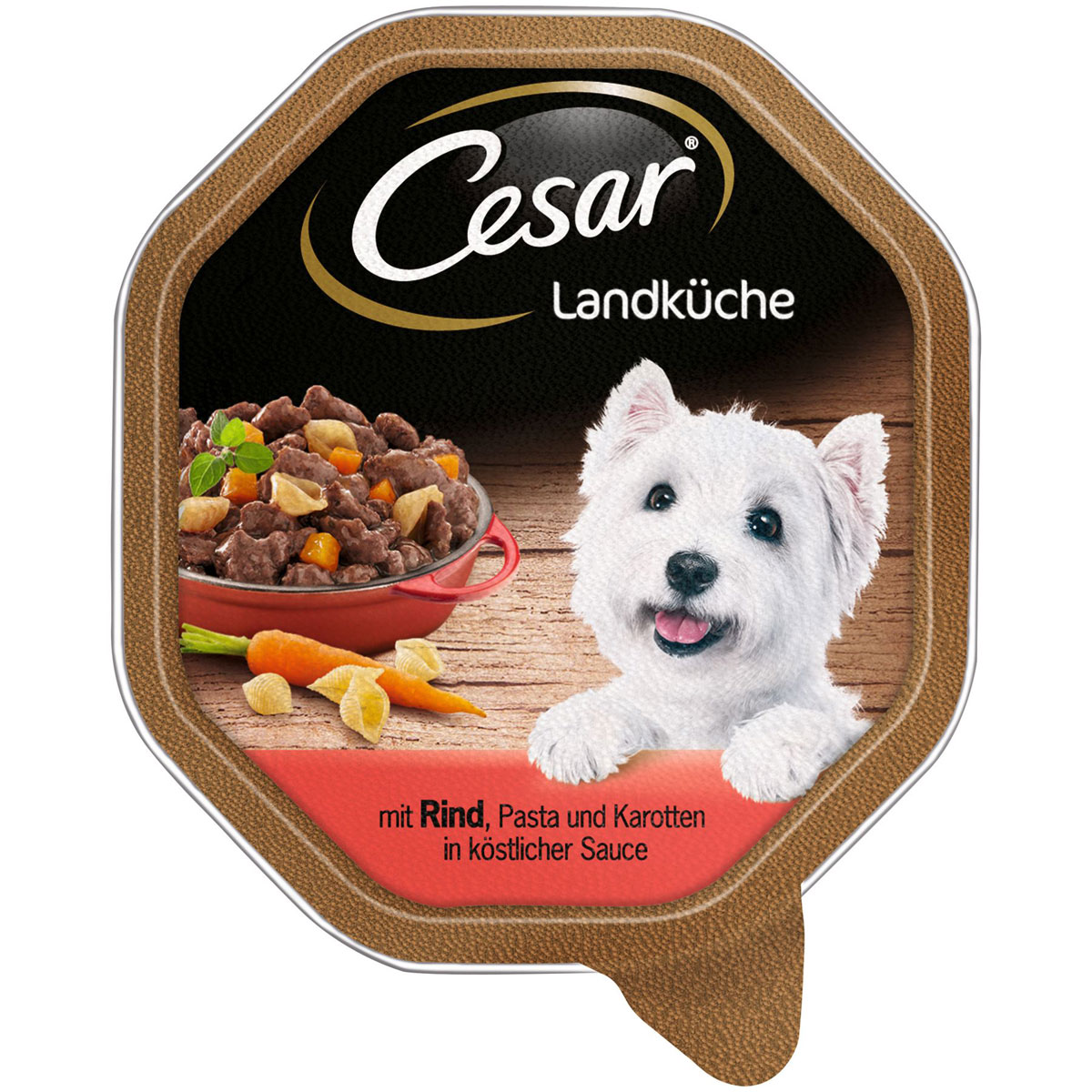 Cesar  Schale Landküche Rind Pasta Kartoffel 150g