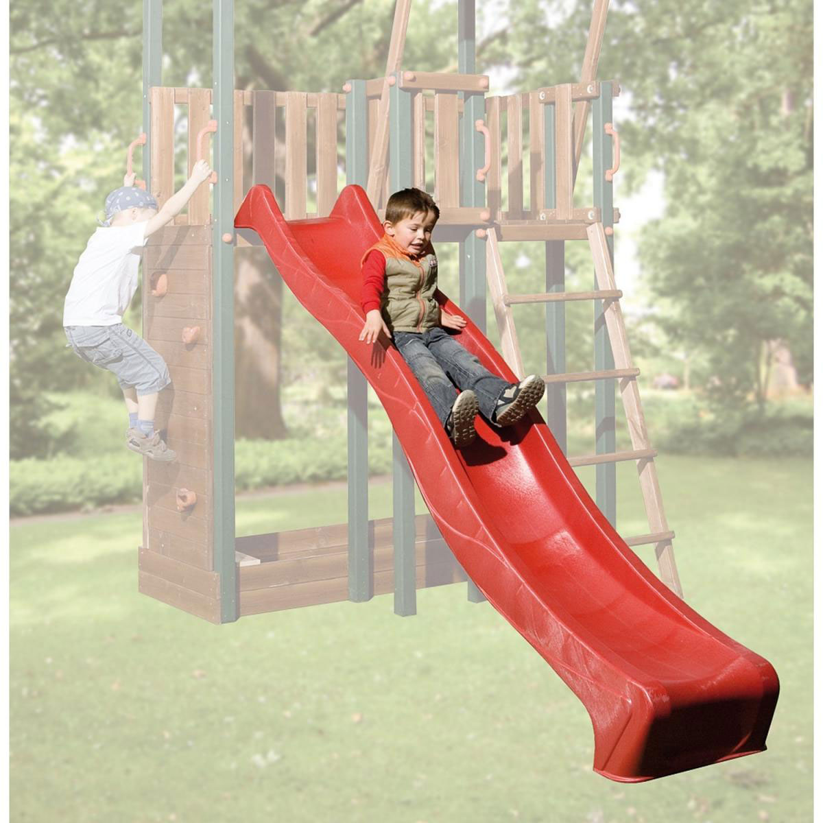 Weka Wellenwasserrutsche Tabaluga rot ca 290 cm