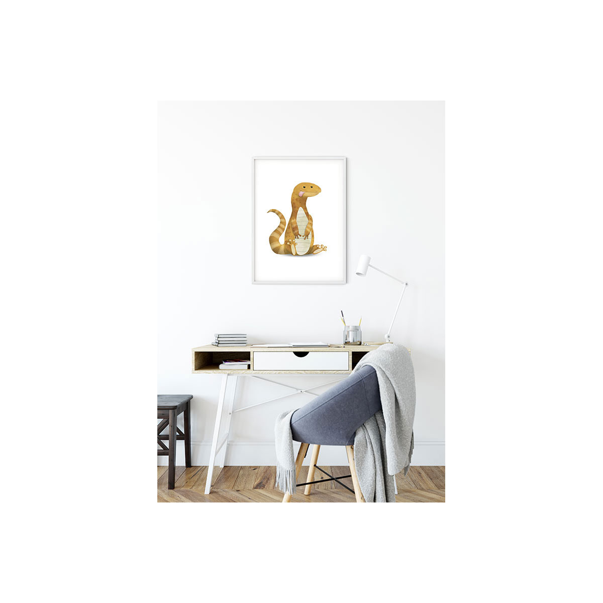 Komar  Wandbild Cute Animal Lizard 40x50 cm Bild 6