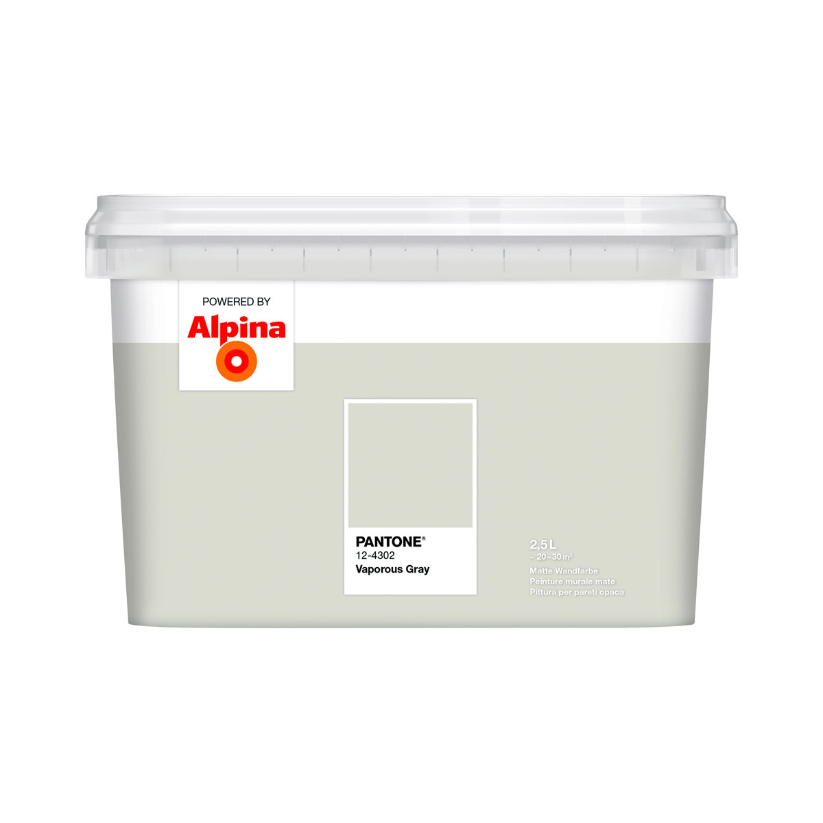 Alpina PANTONE Vaporous Gray 2,5 L