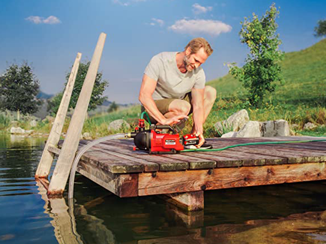 Bewässern_Entwässern Einhell Pumpe