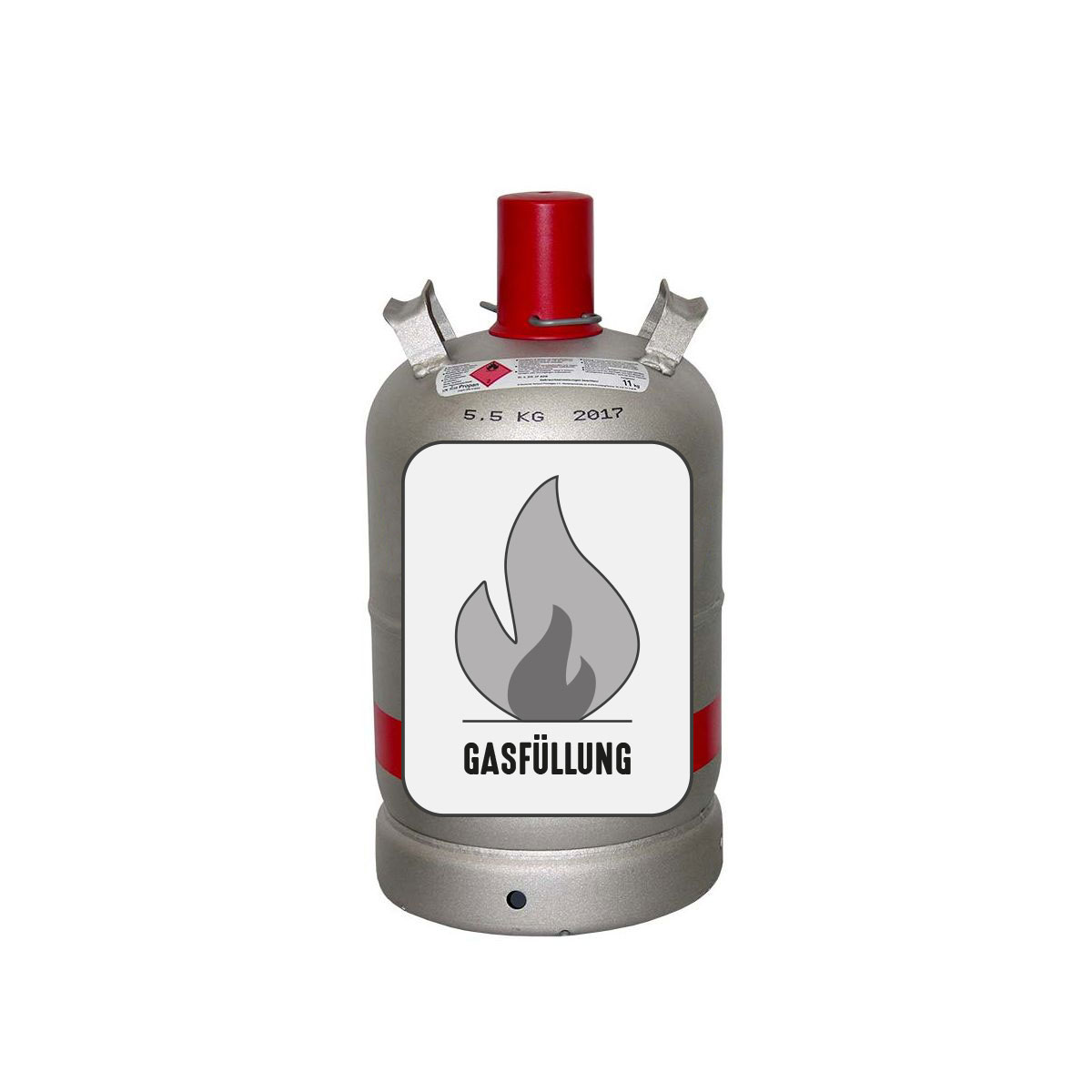 Propangas-Füllung Alugas 11 kg zzgl Pfand