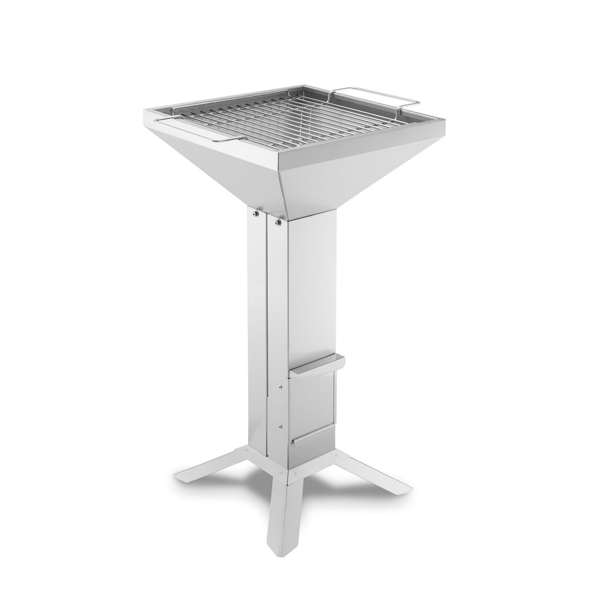 Thüros Kaminzuggrill T2 4F Edelstahl Grillfläche 35 x 35 cm 4-Fuß