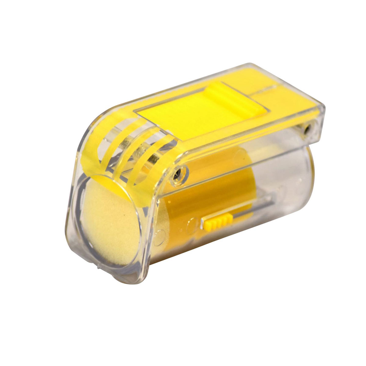 Bienenreich Einhand-Zeichenkolben für Bienenkönigin Kunststoff gelb / transparent