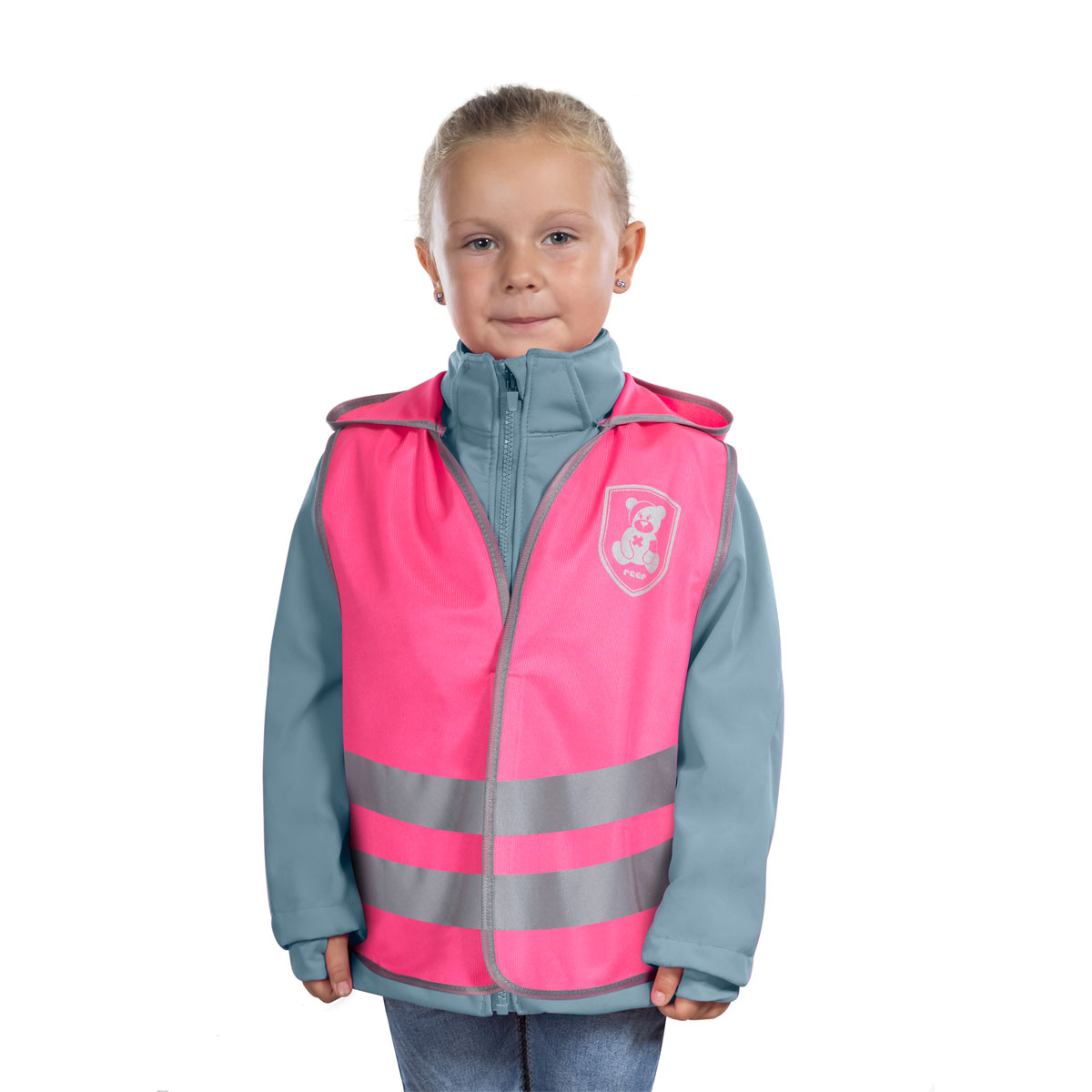 Reer Sicherheitsweste MyBuddyGuard Elefant pink Bild 4