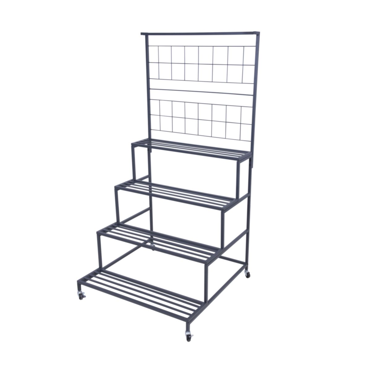 Garden Pleasure Blumentreppe AURORA Stahl, anthrazit