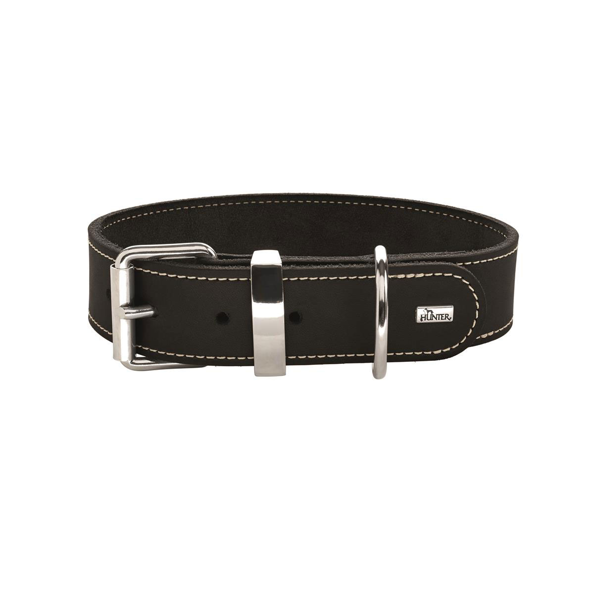 Hunter  Halsband Aalborg Special schwarz Softvollrindleder