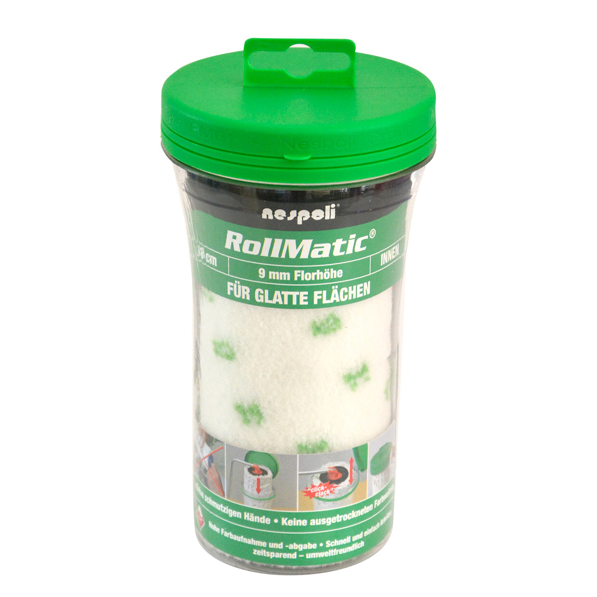 NESPOLI RollMatic Farbwalze 9 mm 18 cm