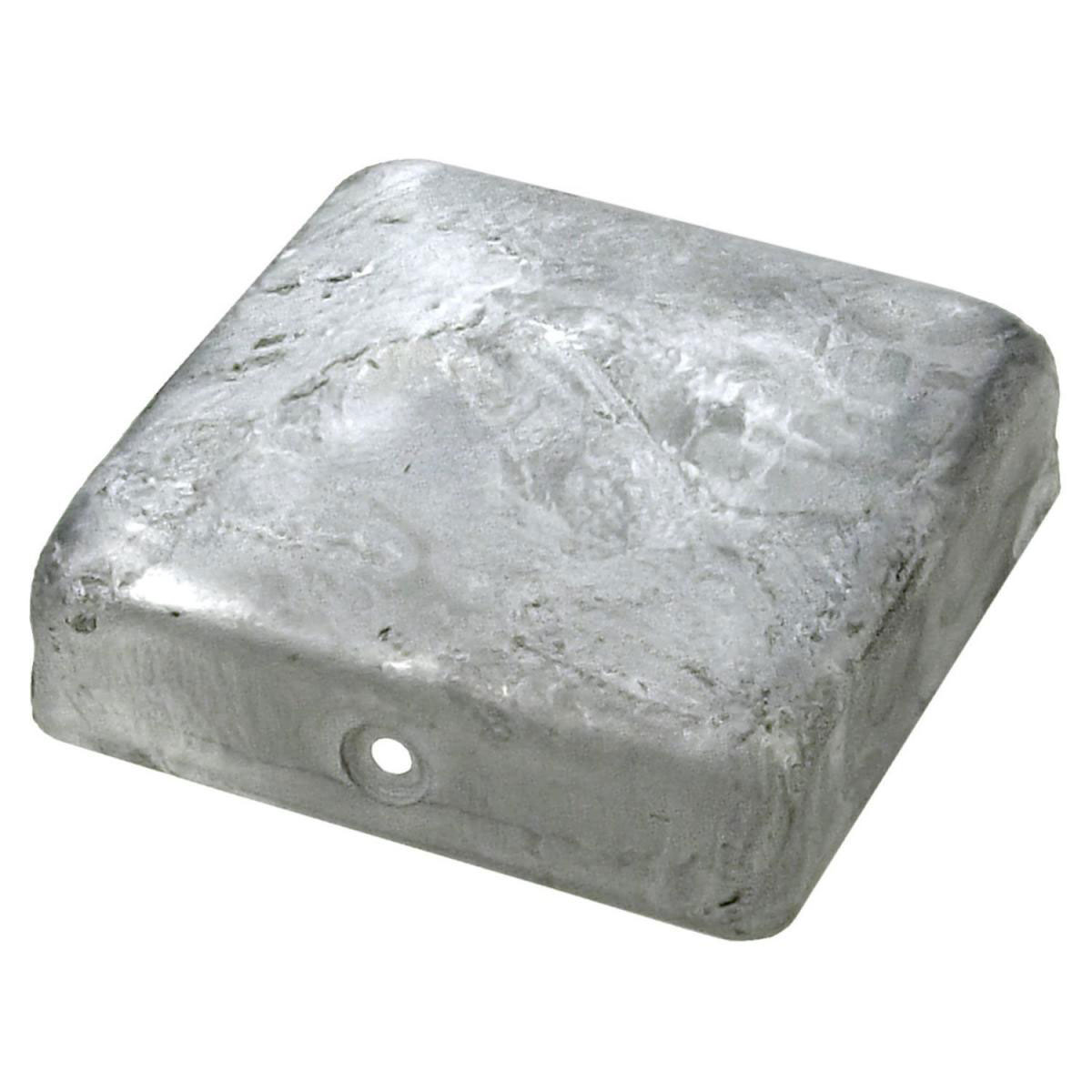 Connex Pfostenkappe ohne Kugel 7 x 7 cm feuerverzinkt