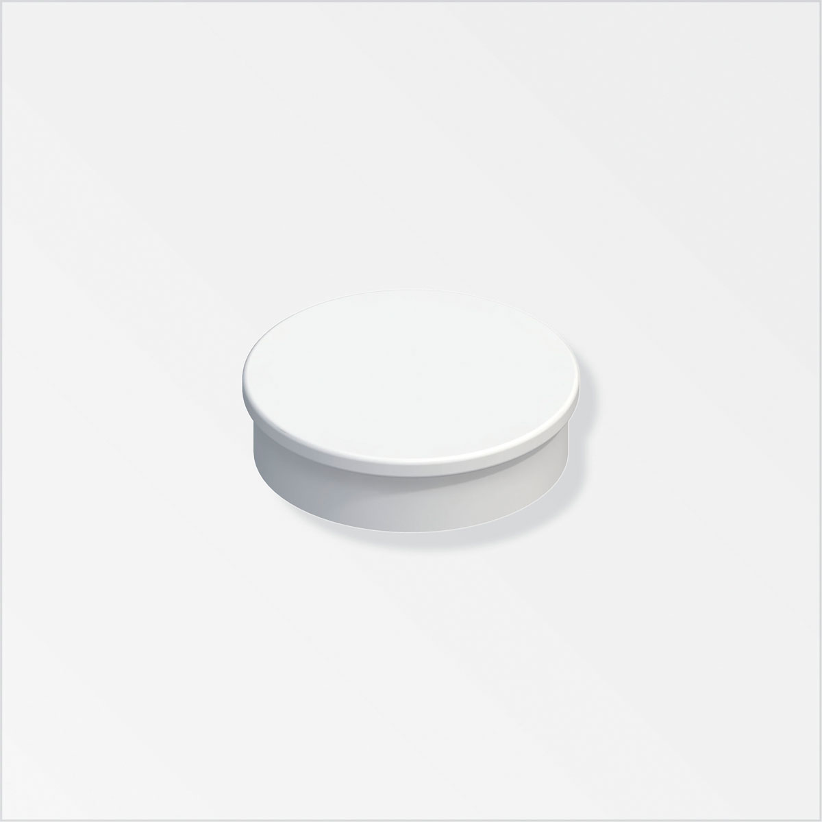 MyTool Magnet 30 mm weiß 2 Stück