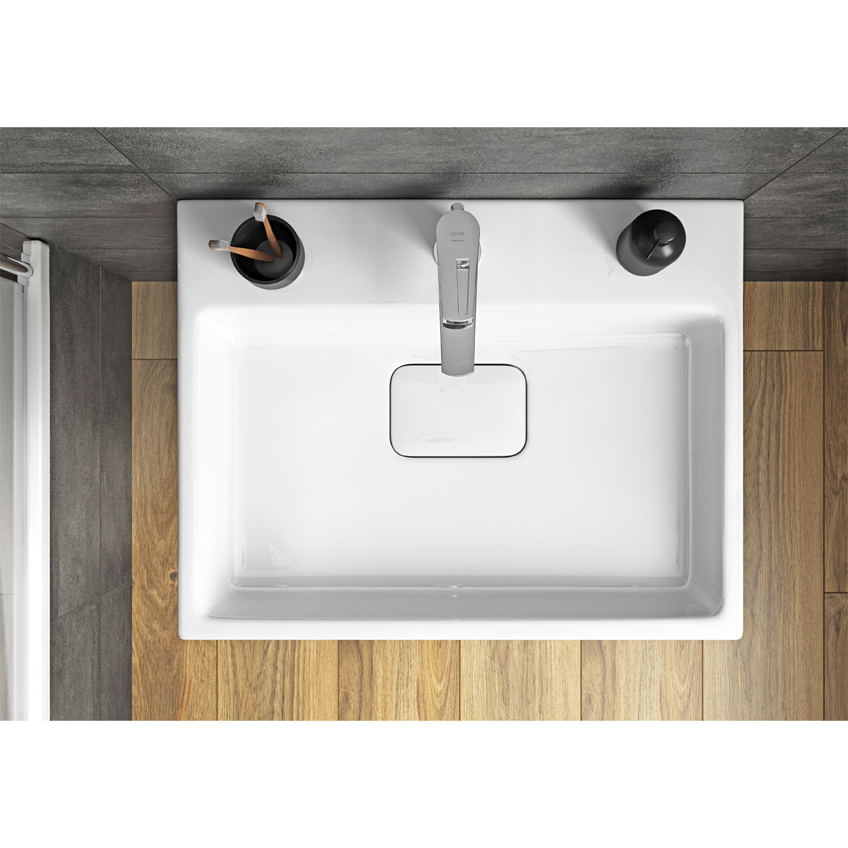 Valblue Keramik-Waschtisch Austin 60 x 46 x 16 cm Bild 3