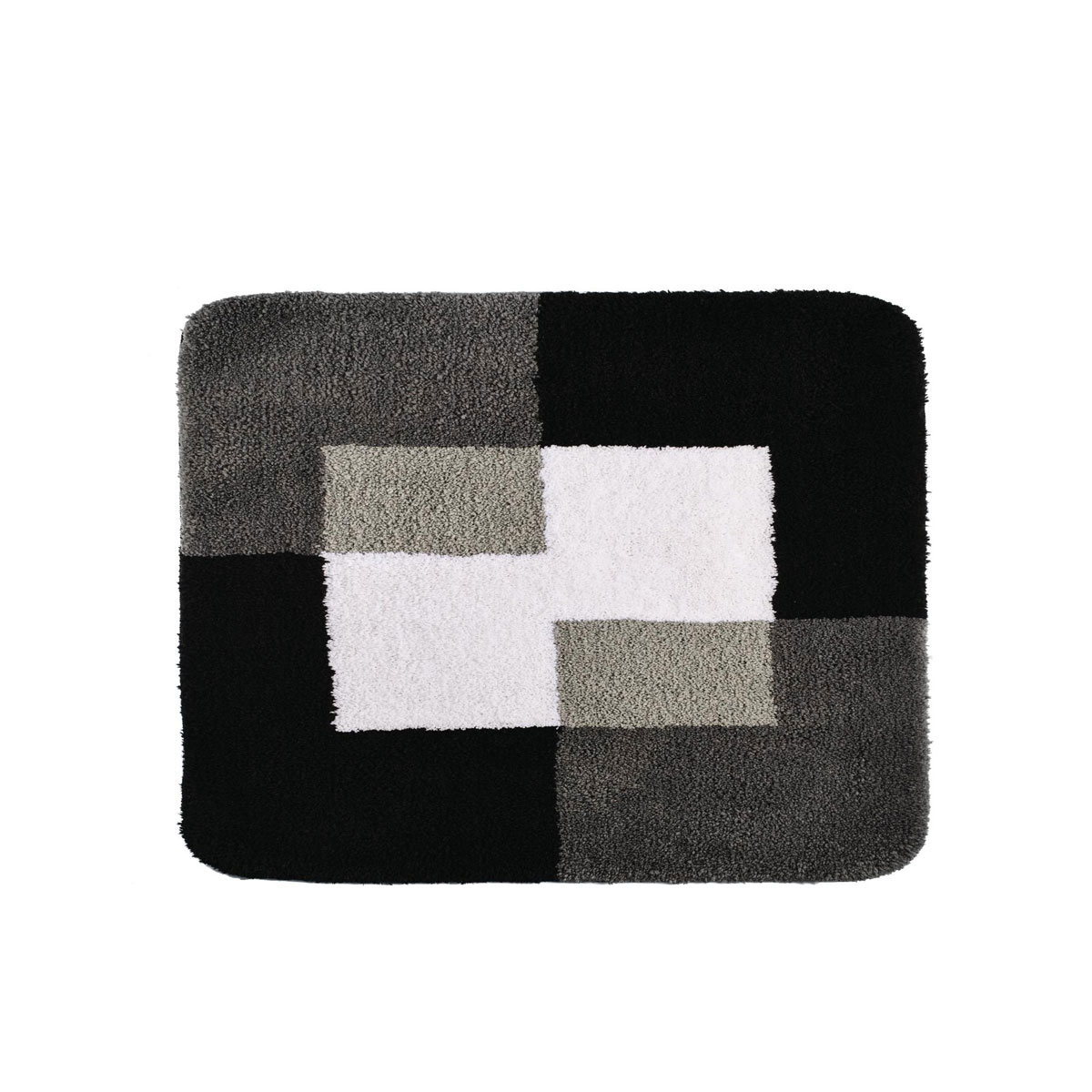 Ridder  Vorleger Coins 55 x 50 cm Coins grau Polyester