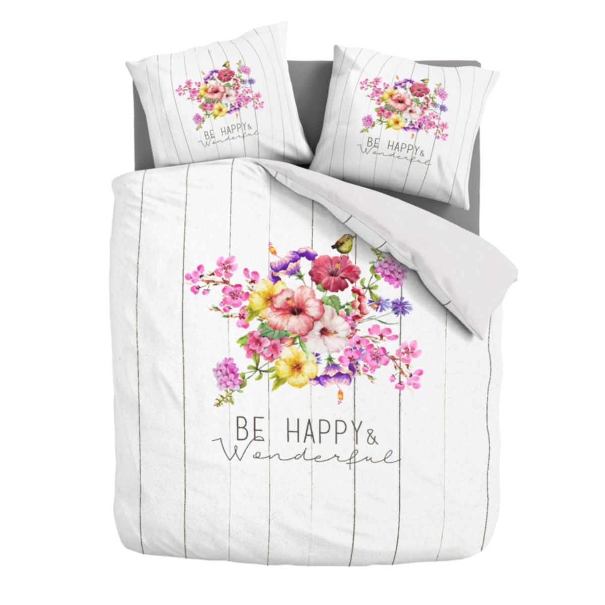 Bettwäsche Behappy 125 Sand 135cm x 200cm Bild 2