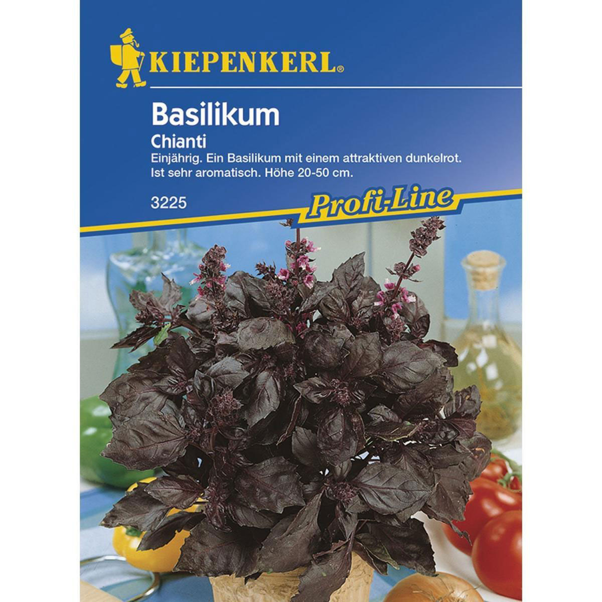 Kiepenkerl Basilikum Chianti rotblättrig einjährig Profi-Line Bild 1