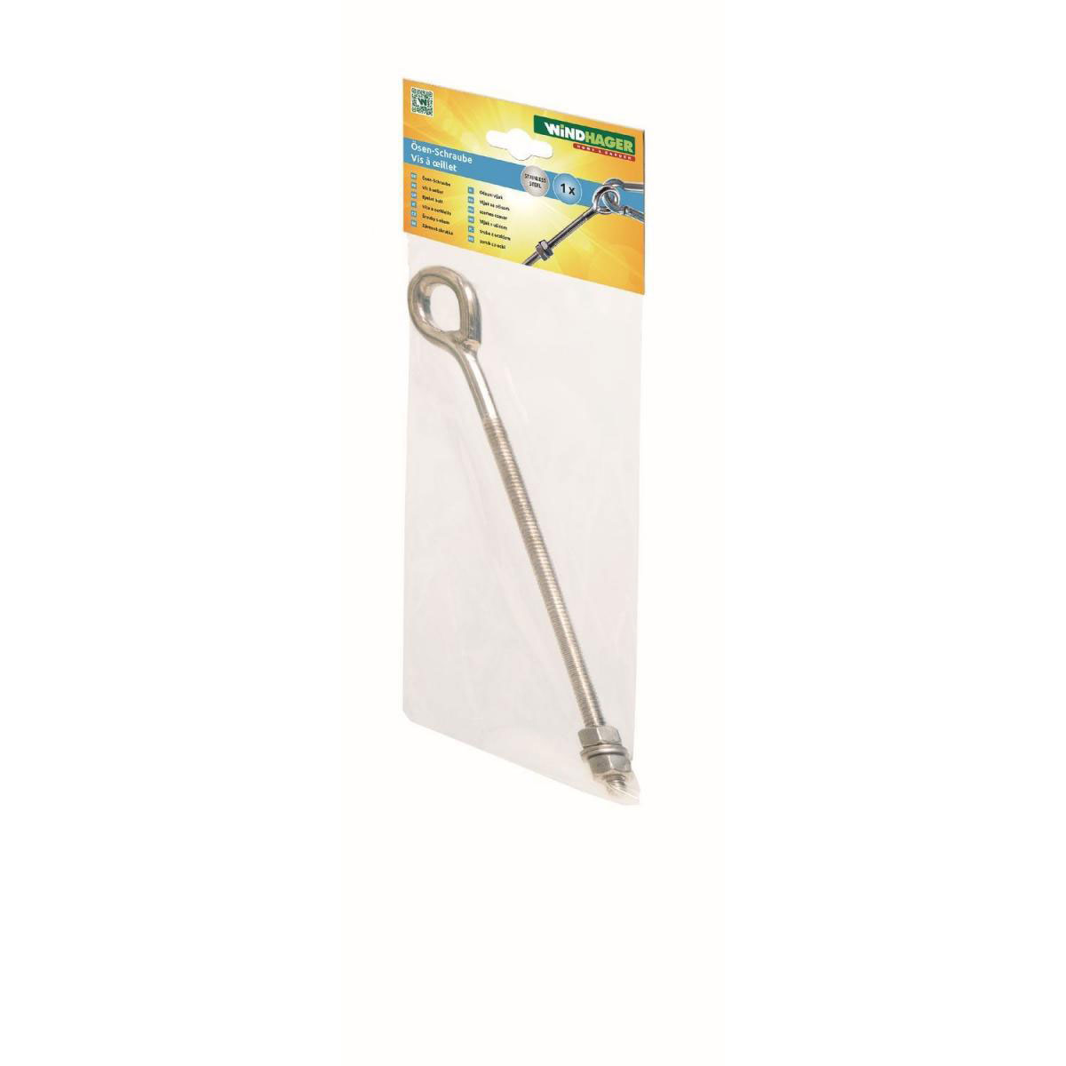 Ösen-Schraube 10 cm Edelstahl