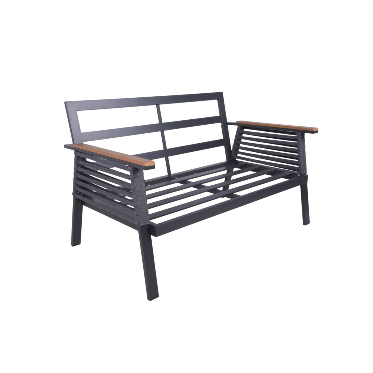 Garden Pleasure Lounge-Gruppe DENIA Aluminium, Non-Wood, Seilbespannung Bild 5