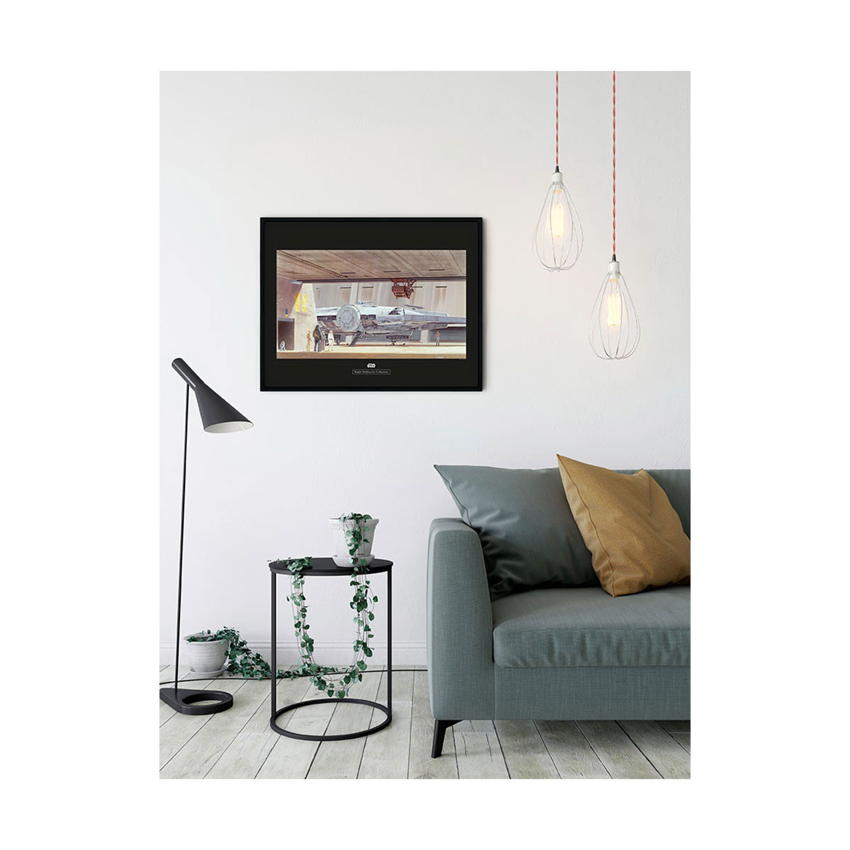 Komar  Wandbild Star Wars Classic Mos Eisley Hangar 50x40 cm Bild 3