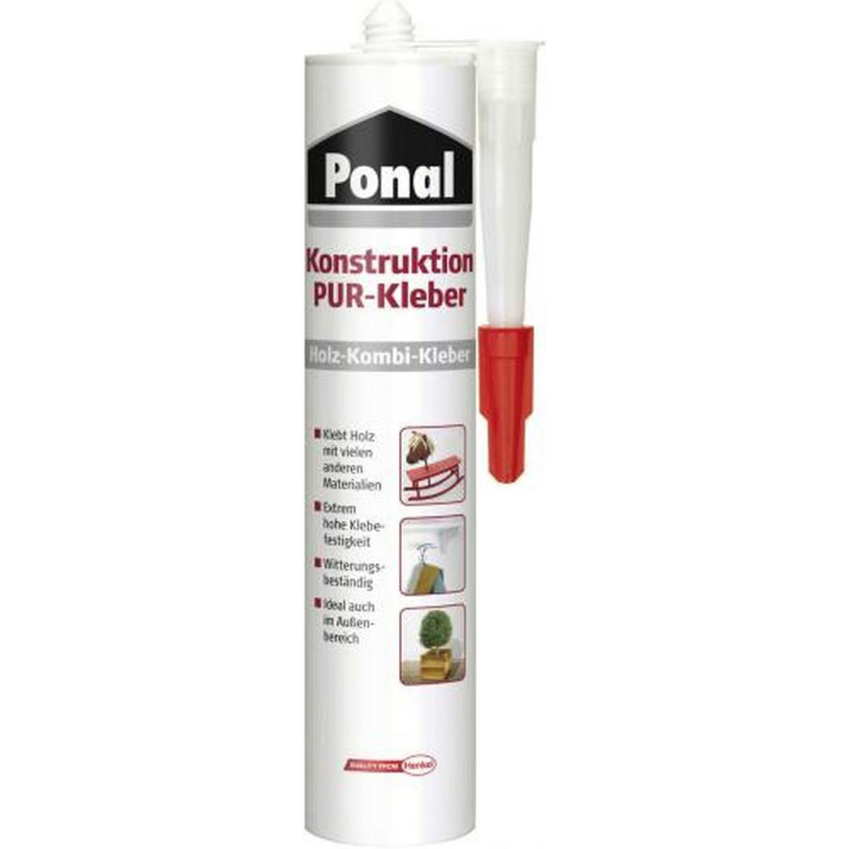 Ponal PU-Kleber Konstruktion PUR-Kleber 530 g Bild 2