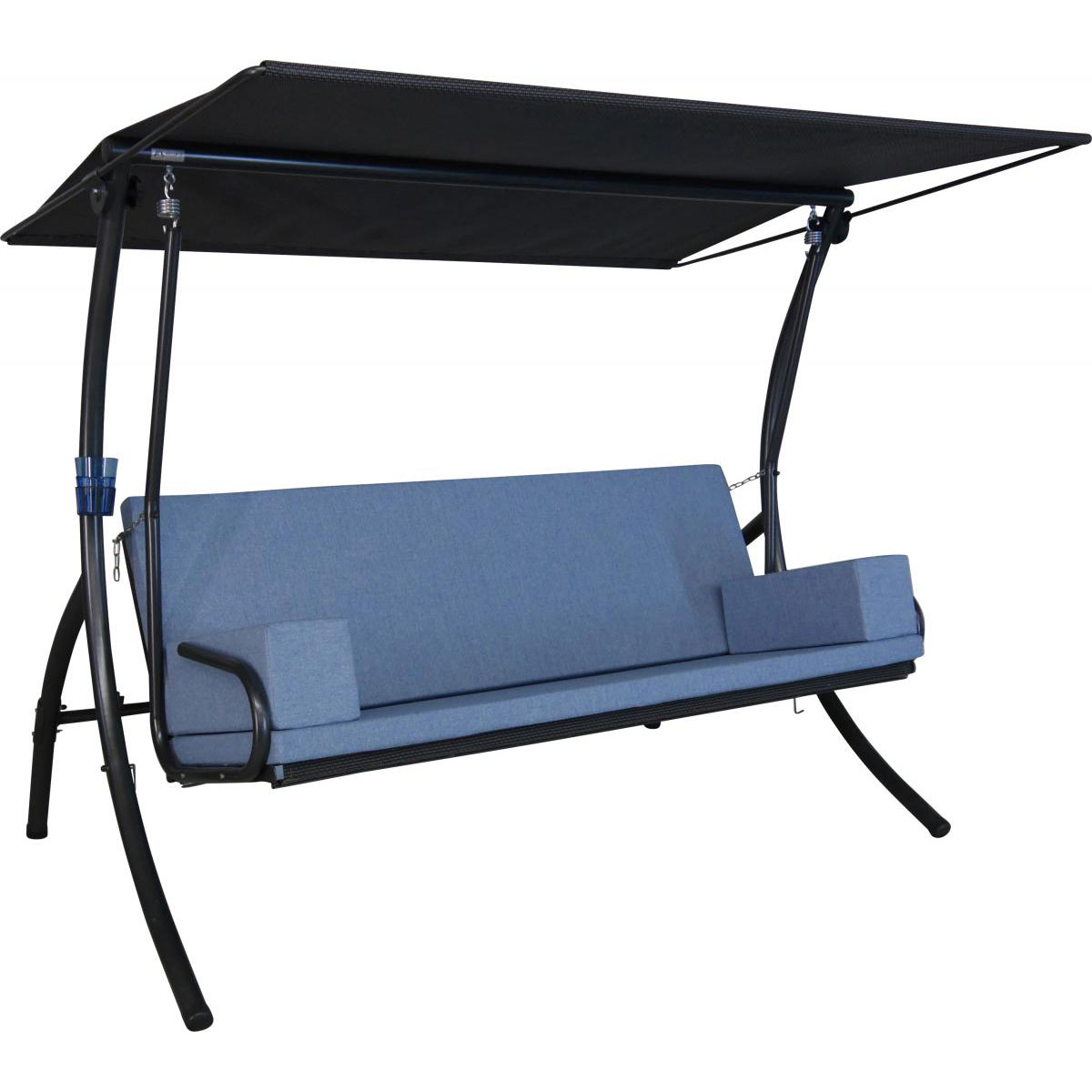 Angerer Freizeitmöbel GmbH Hollywoodschaukel „Elegance Tolar“, blau Bild 1