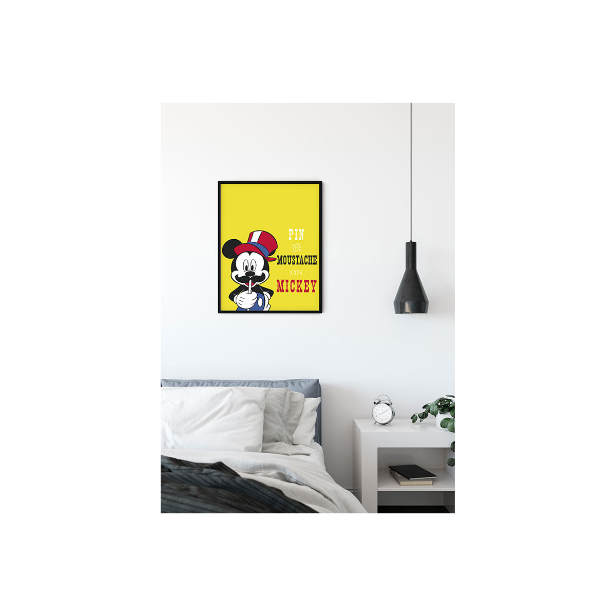 Komar  Wandbild Mickey Mouse Moustache 50x70 cm Bild 4