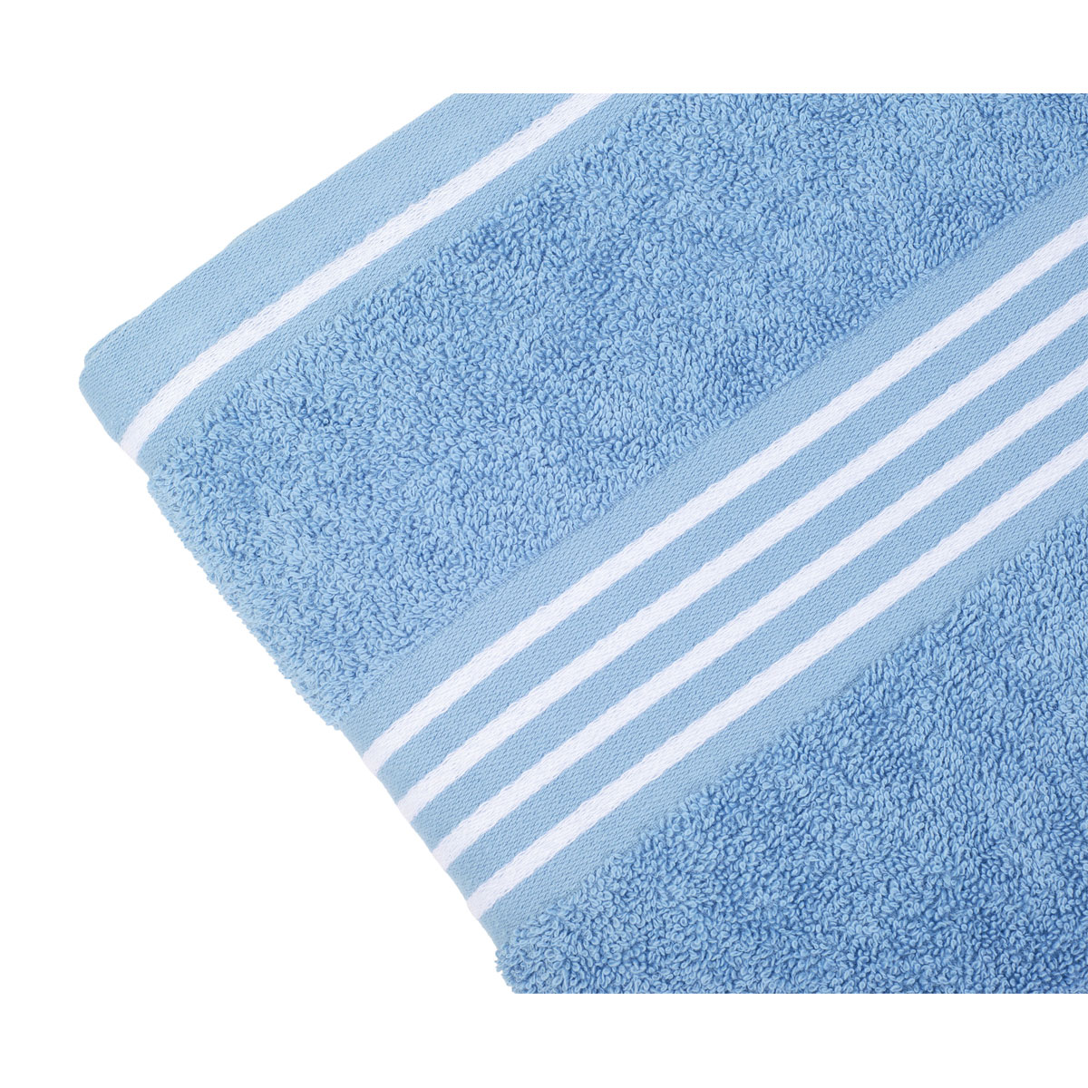 Gözze Frottier-Handtuch Rio 50 x 100 cm blau vollfarbig Bild 3