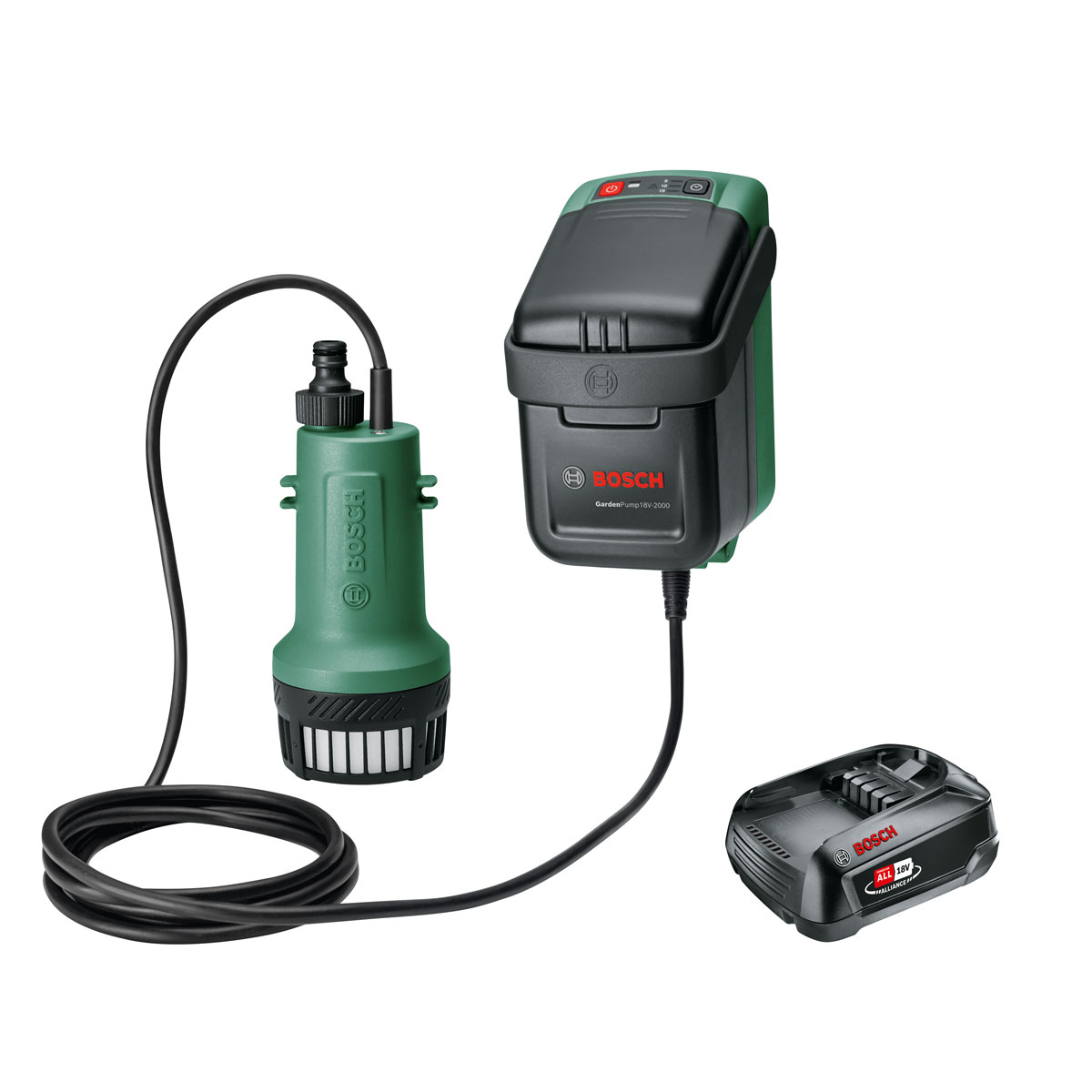 Bosch  Akku-Tauchpumpe GardenPump 18V Bild 1