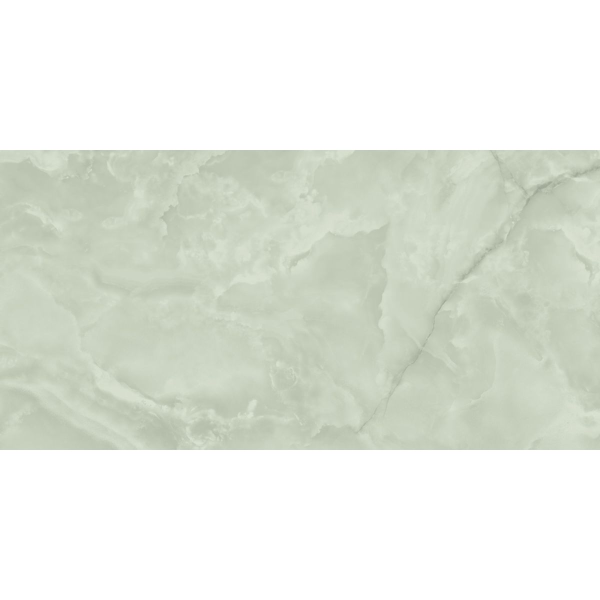 Feinsteinzeug Ginza mint poliert 60 x 120 x 0,7 cm