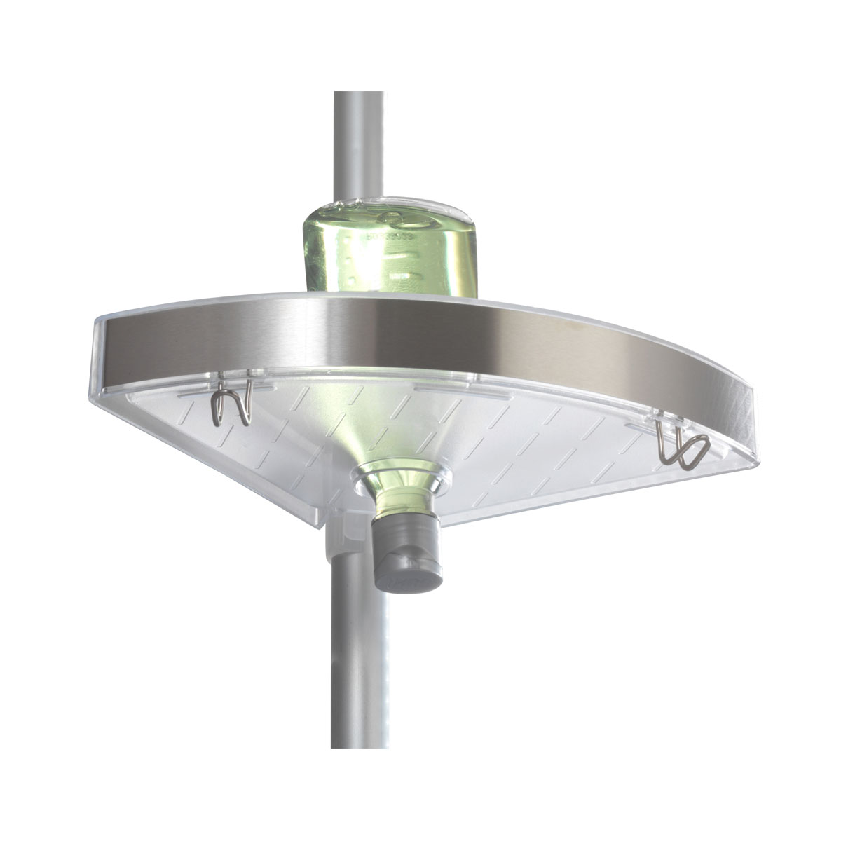 Wenko Teleskop Duschecke Premium satiniert Bild 1