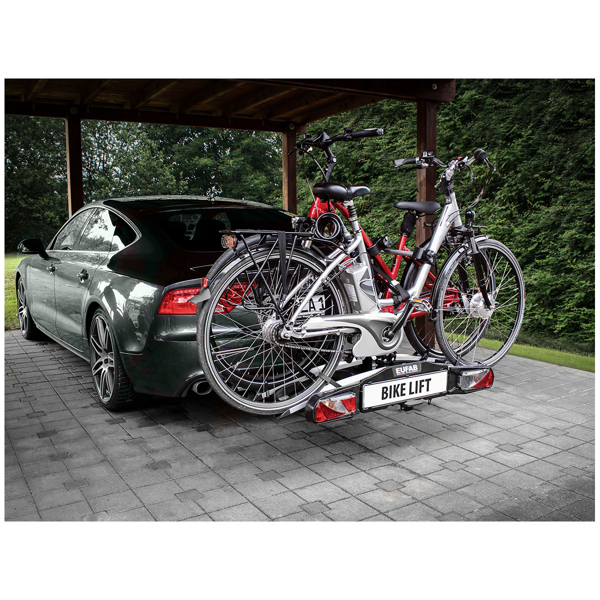 EUFAB Fahrrad-Kupplungsträger BIKE LIFT für 2 Fahrräder Bild 2