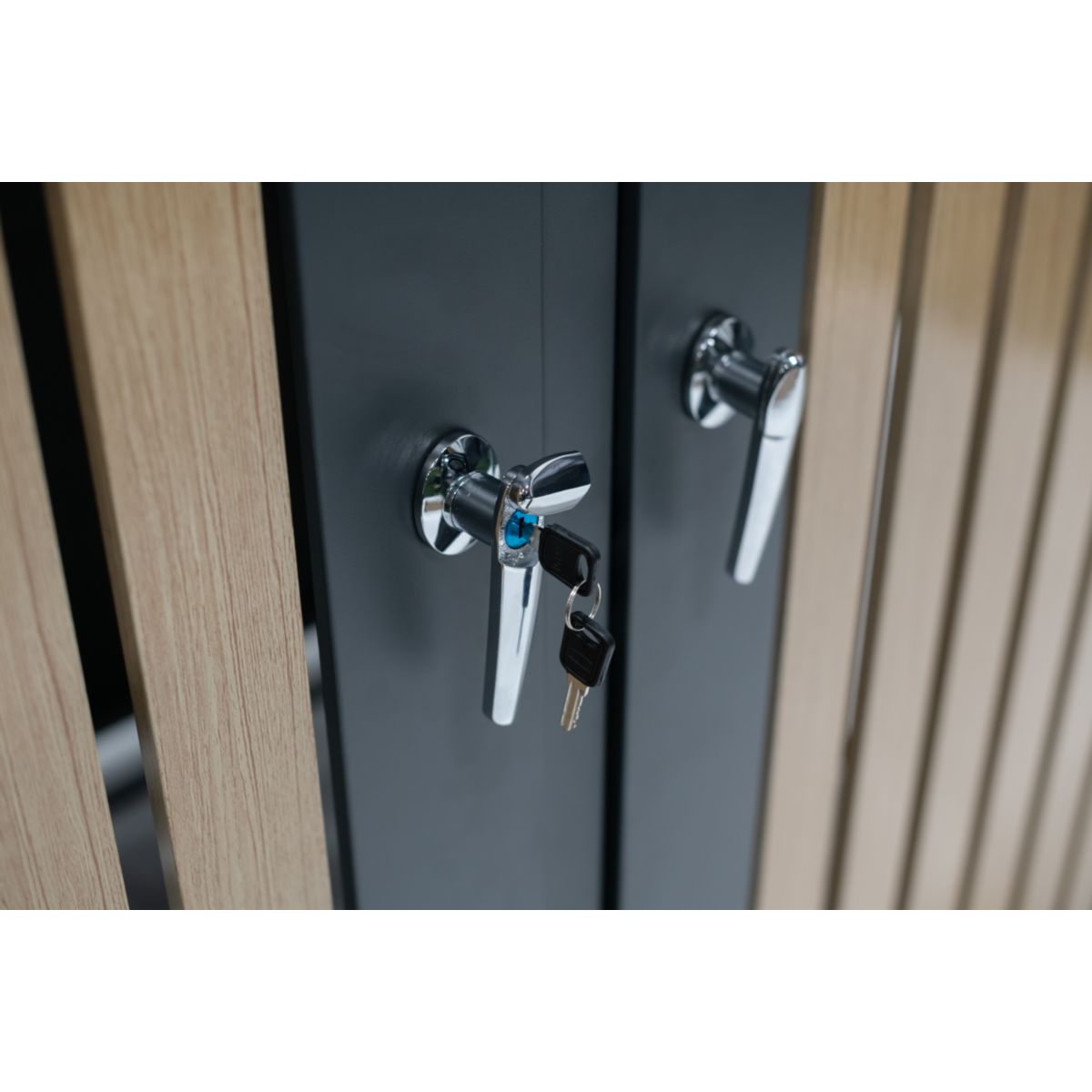 Westmann Mülltonnenbox Planta 2x 240 L 84x134x124,5 cm Bild 8