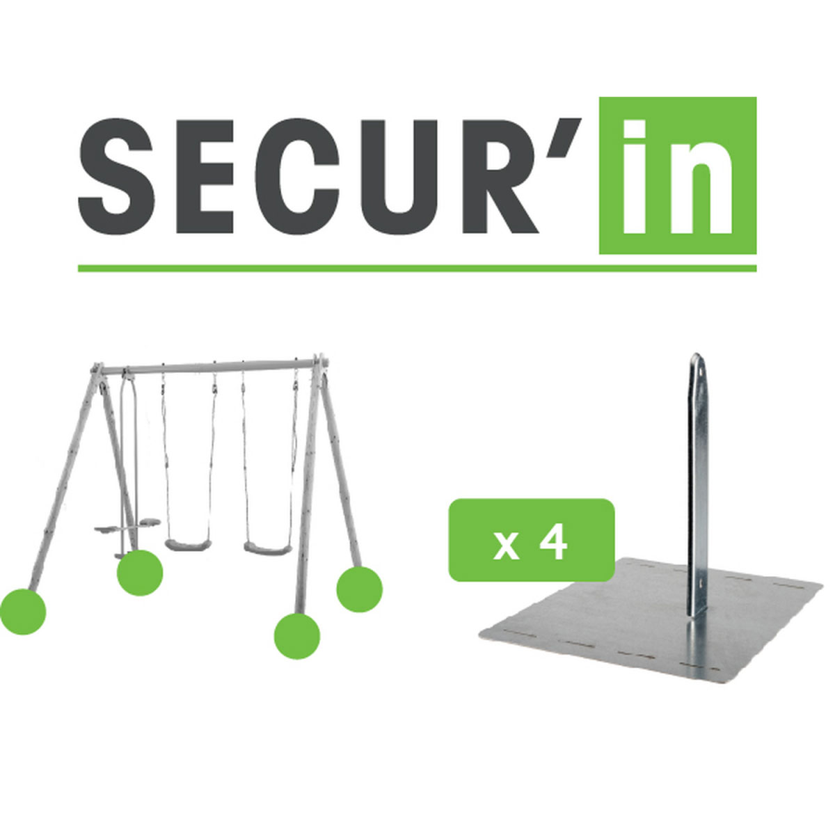 Trigano Metall-Schaukelbefestigung Secur In Bild 3